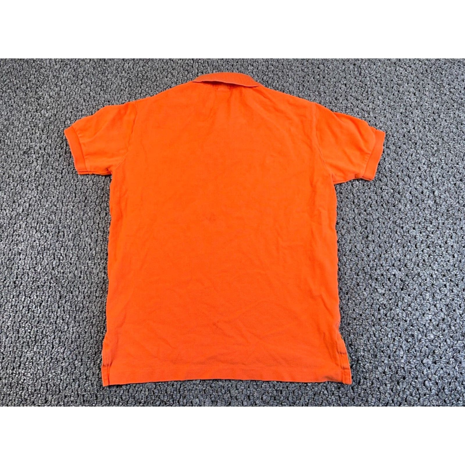 Polo Ralph Lauren Polo Ralph Lauren Embroidered Polo Shirt Adult Small Orange Pique Cotton Preppy Retro Mens Size US S / EU 44-46 / 1 - 2 Thumbnail