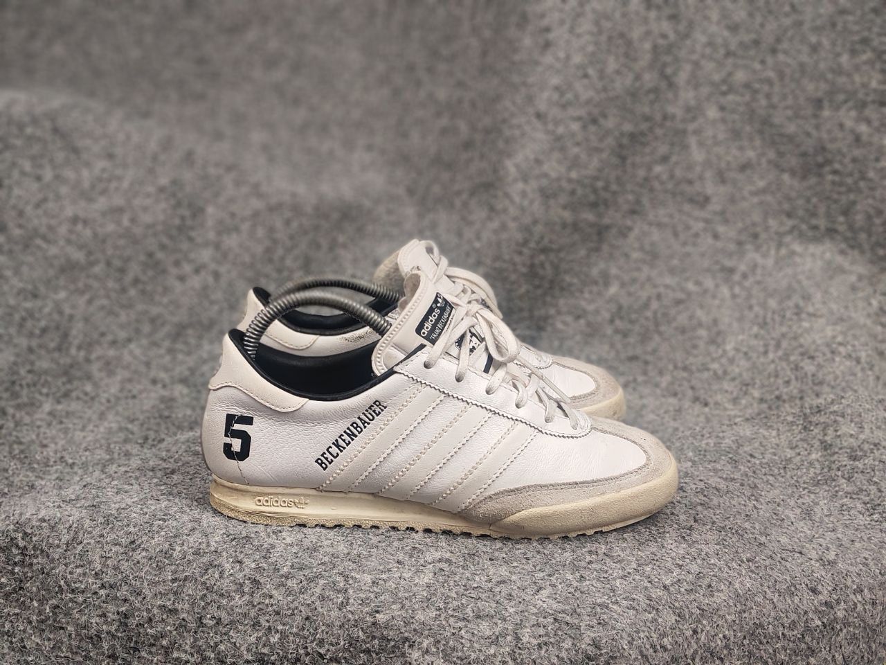 Adidas Adidas Franz Beckenbauer Leather Sneakers Vintage Y2K Style Size US 5 / EU 37 - 1 Thumbnail
