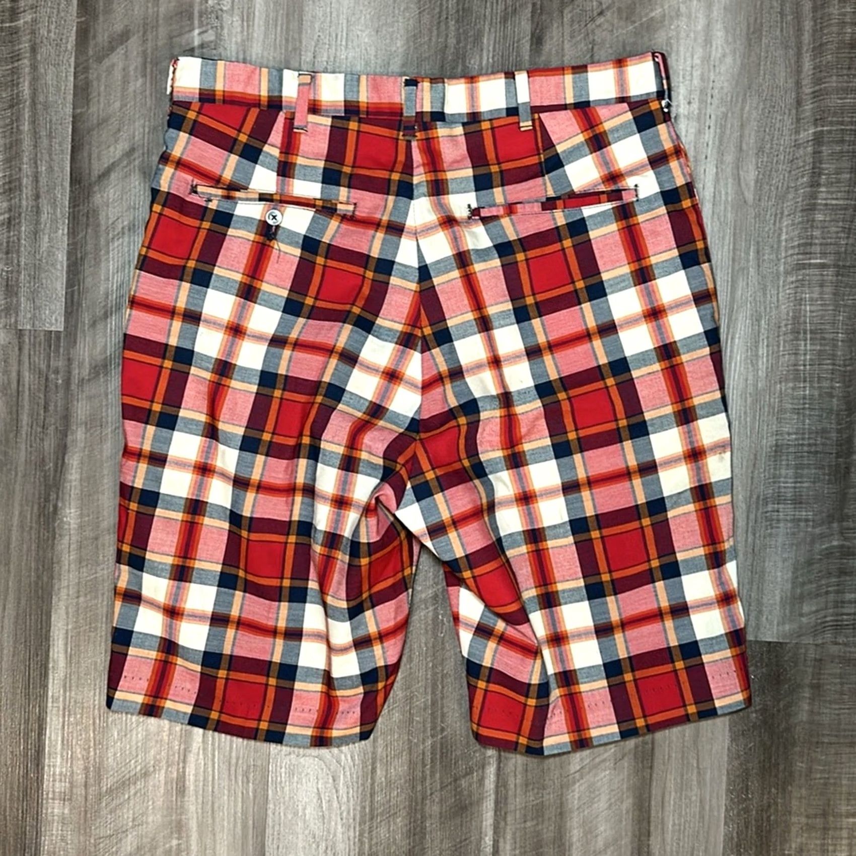 Levi's Levi’s Vintage Sta-Press Flat Front Shorts Men 30 Chino Red Vintage Sta-Press 30 Men Size US 30 / EU 46 - 2 Thumbnail