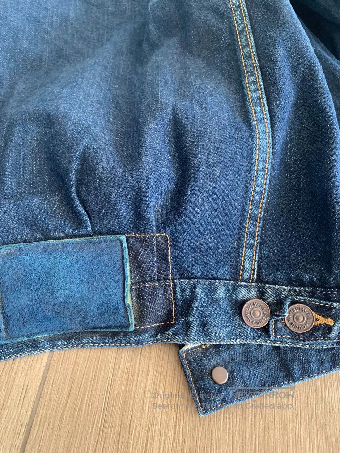 Visvim VISVIM SS 101XX DMGD MUD Denim Jacket. Size US XL / EU 56 / 4 - 6 Thumbnail