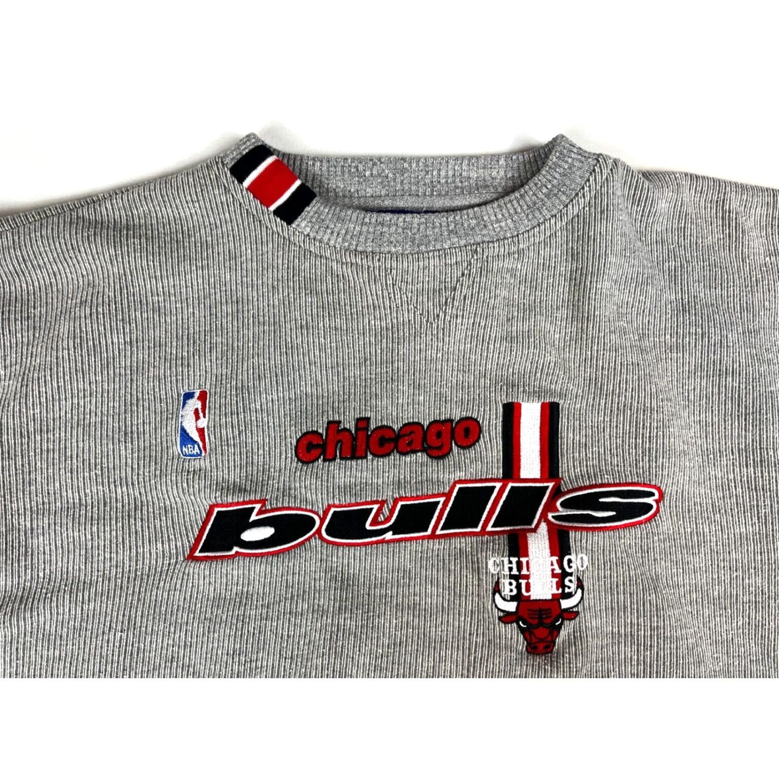 Logo Athletic VINTAGE Logo Athletic Men's Sweatshirt Chicago Bulls 90s Crewneck Embroidered Sz 2XL Gray Sports Hoodie Size US XXL / EU 58 / 5 - 5 Thumbnail