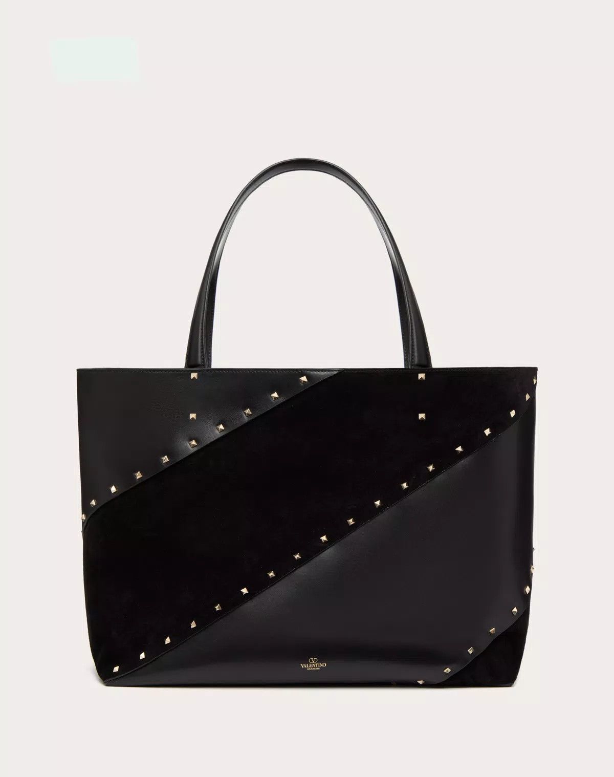 Valentino oc11z0725 Size:OS/ Wispy In Calfskin And Suede in Black Size ONE SIZE - 3 Thumbnail