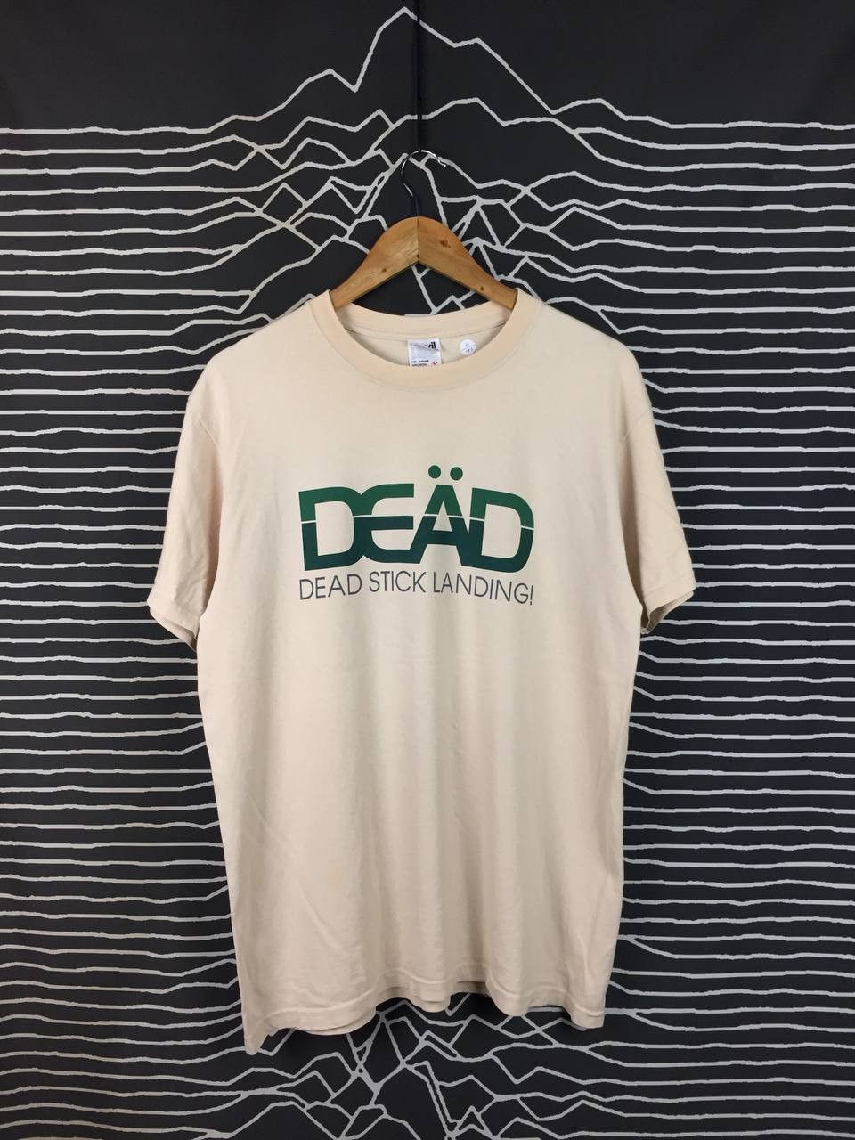 Vintage Vtg 00s Dead Stick Landing DEÄD Logo Aviation Aesthetic Tee Size US L / EU 52-54 / 3 - 2 Thumbnail