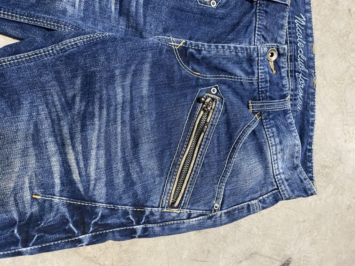 Hysteric Glamour × Nicole Club × Tornado Mart Japanese Grunge Nicole Punk Distressed Jeans #56 Size US 31 - 8 Thumbnail