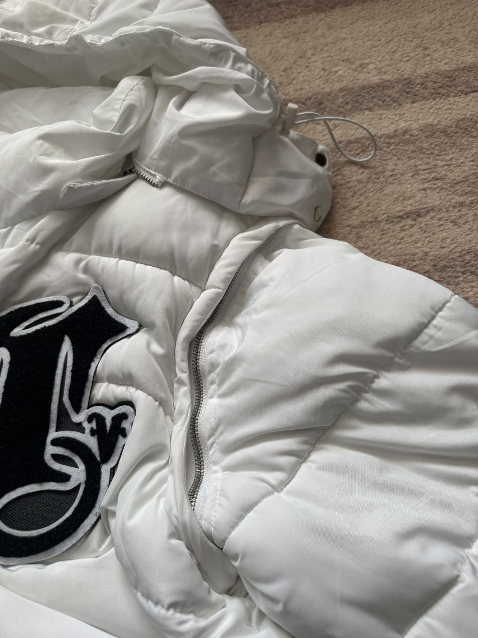 Other Corvidae puffer jacket swag drill ;L white zip Size US L / EU 52-54 / 3 - 6 Thumbnail