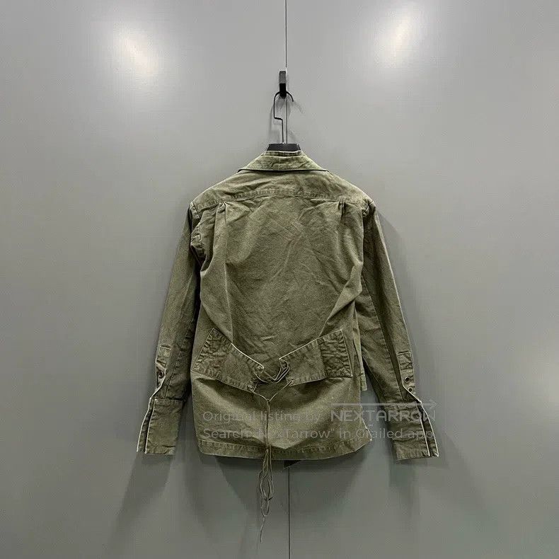 Greg Lauren Greg Lauren Military Green Faux Two-Piece Jacket Size US M / EU 48-50 / 2 - 3 Thumbnail