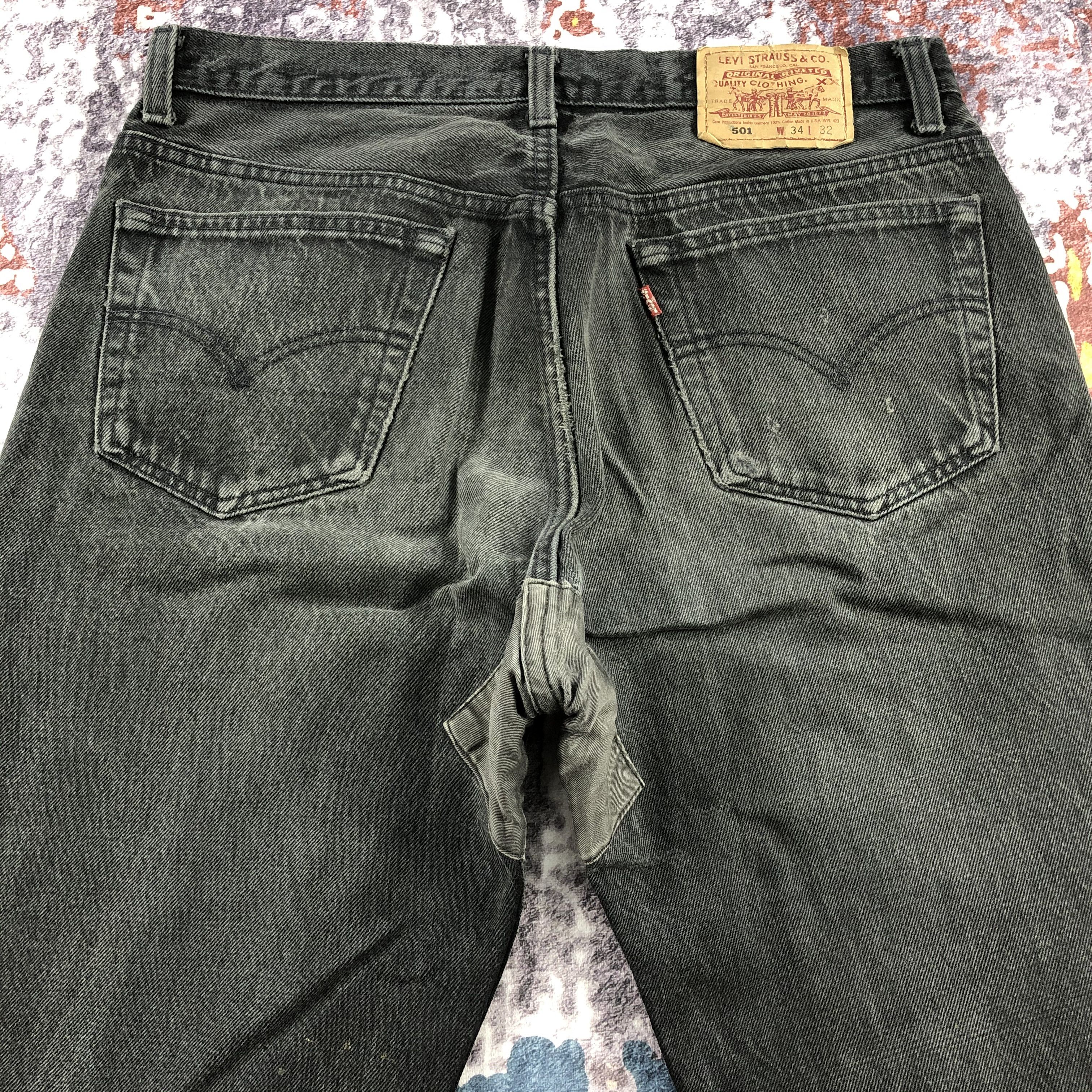 Levi's × Vintage Vintage 90s Levis 501 Earth Tone Jeans-JM2297 Size US 33 - 5 Thumbnail
