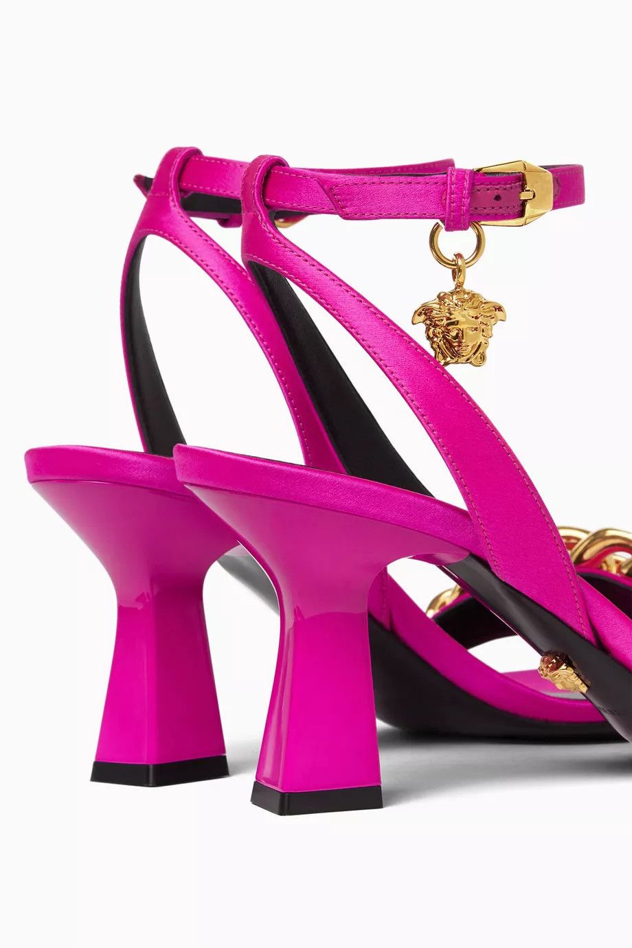 Versace o1y0226 Ankle Strap Sandals in Fuchsia Size US 6 / IT 36 - 3 Thumbnail