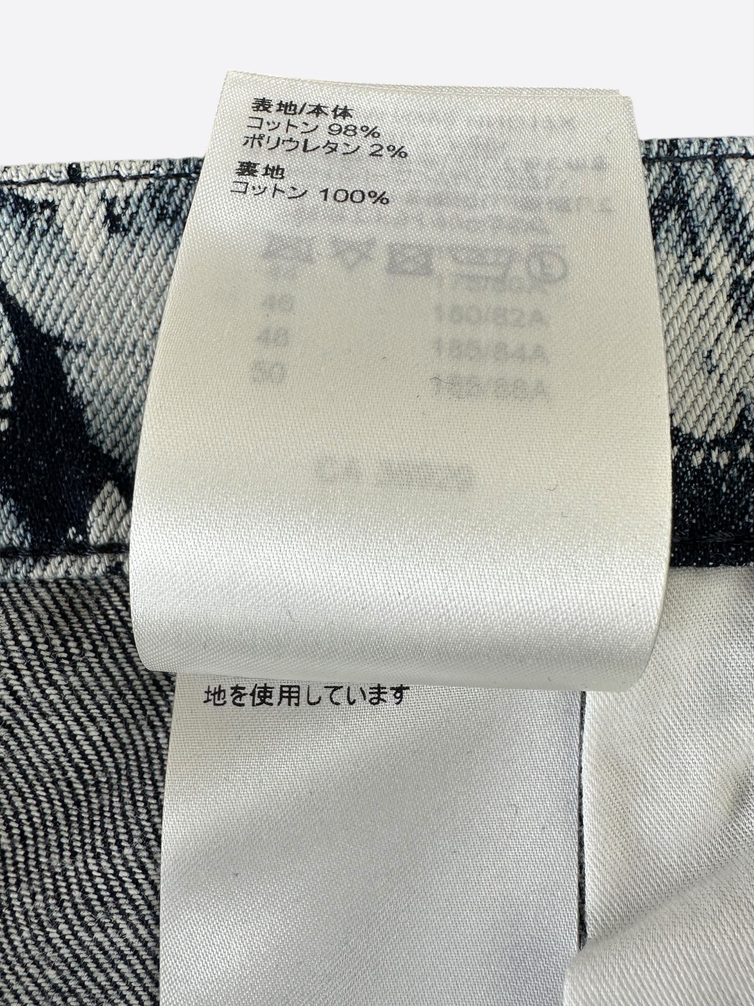 Louis Vuitton Louis Vuitton Blue Bleached Bandana Monogram Denim Shorts Size US 34 / EU 50 - 7 Thumbnail
