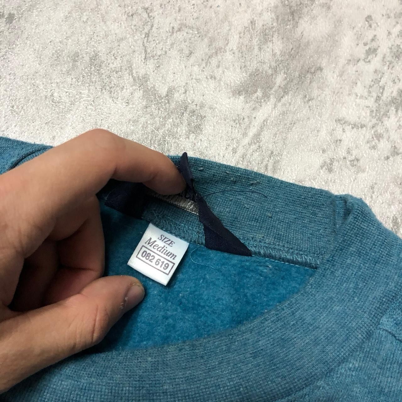 Springfield 90s Springfield crewneck sweatshirt in blue and green Size US M / EU 48-50 / 2 - 5 Thumbnail