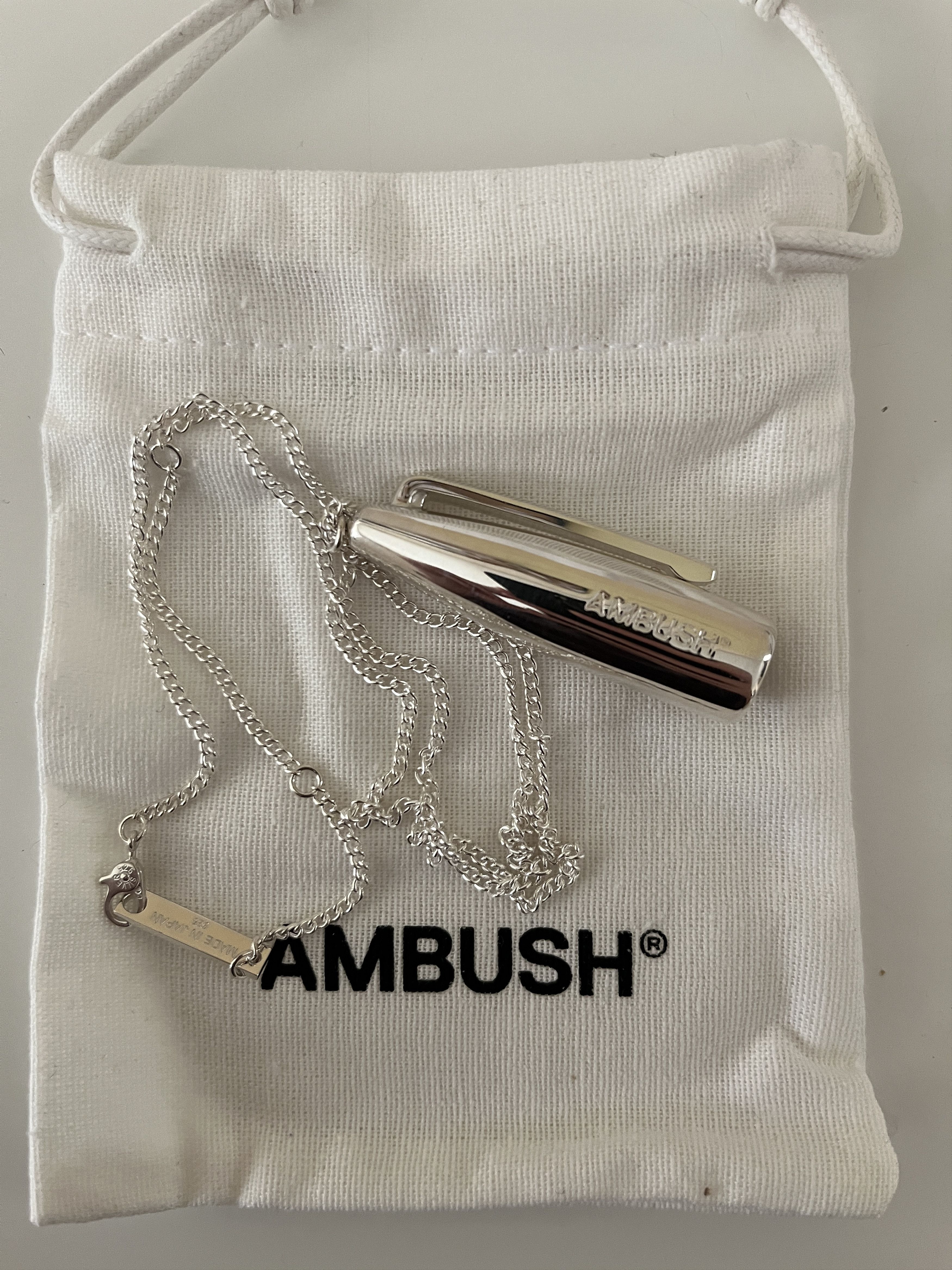 Ambush Design AMBUSH Pen Cap silver (925) pendant necklaces Size ONE SIZE - 2 Thumbnail