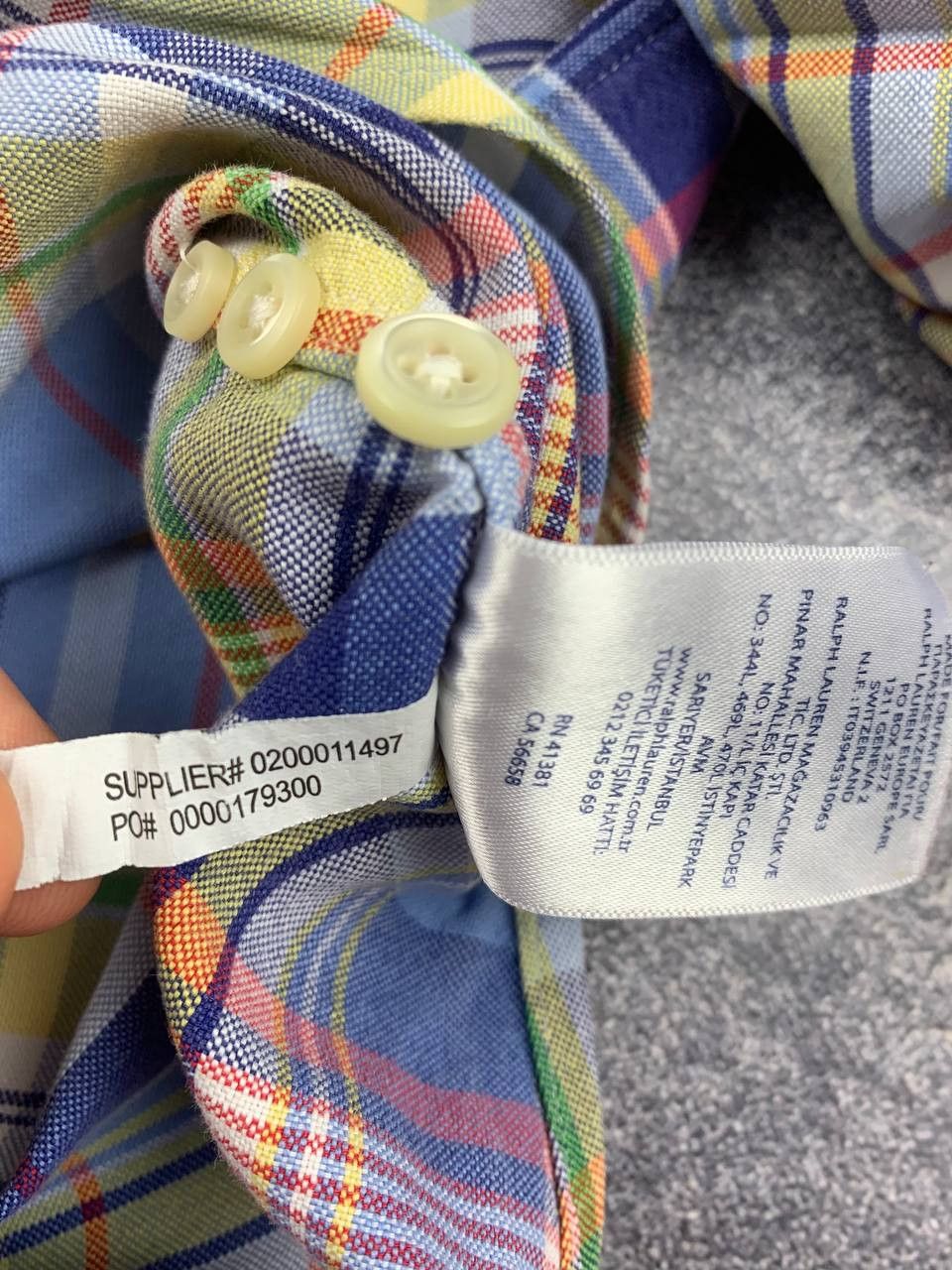 Polo Ralph Lauren Polo Ralph Lauren Men’s Multicolor Plaid Shirt Classic Fit Size US L / EU 52-54 / 3 - 19 Thumbnail