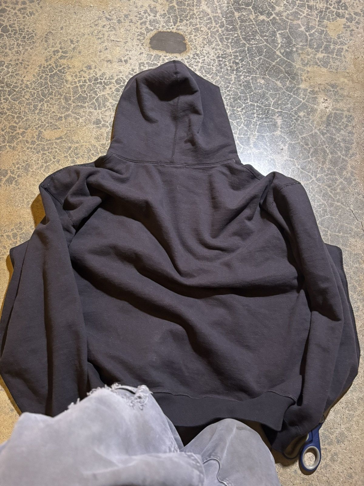 Vintage Faded Black Vintage Hoodie Size US L / EU 52-54 / 3 - 2 Thumbnail