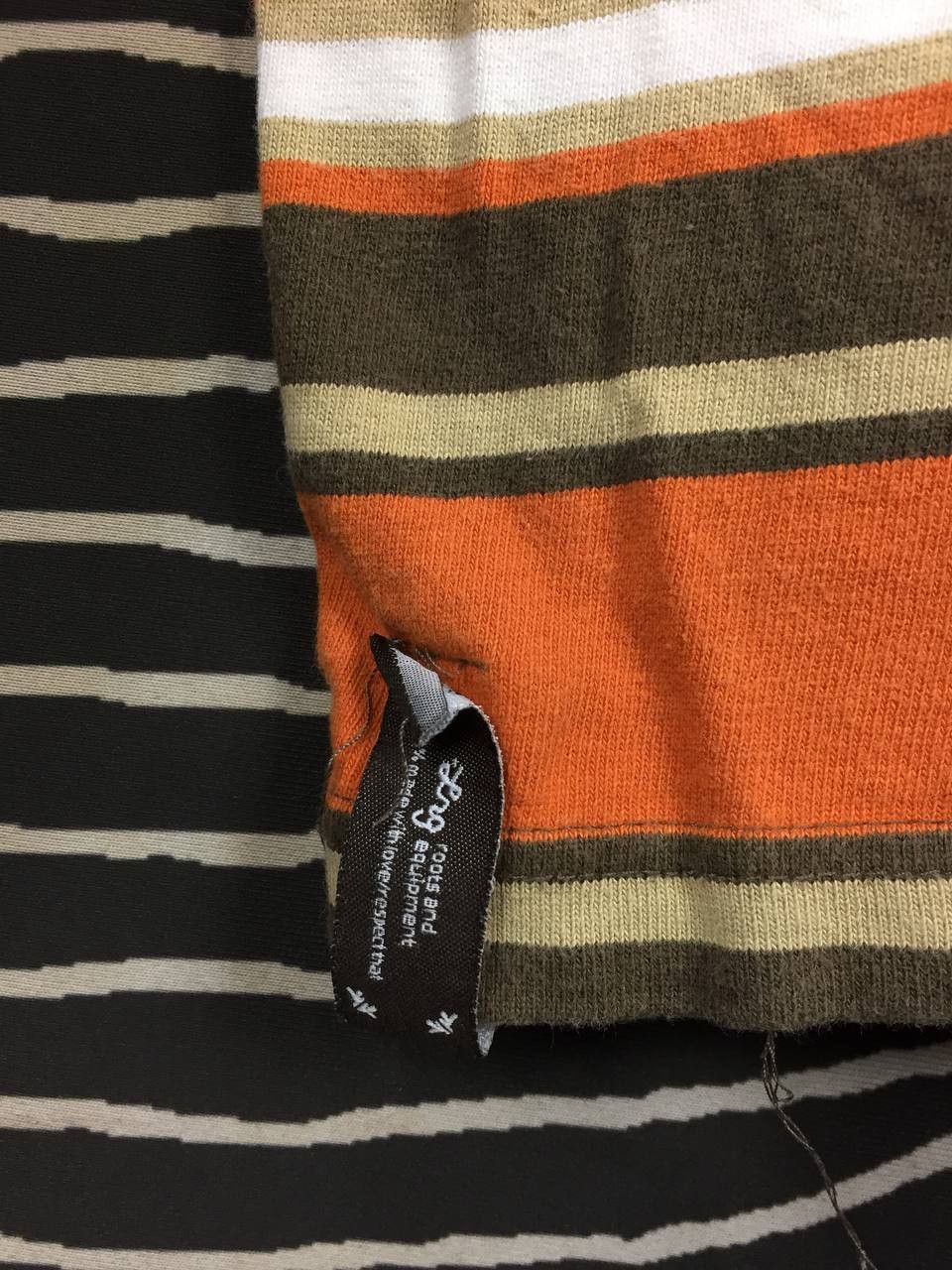 LRG Vtg LRG Lifted Research Group Roots People Striped Tee Size US XL / EU 56 / 4 - 4 Thumbnail