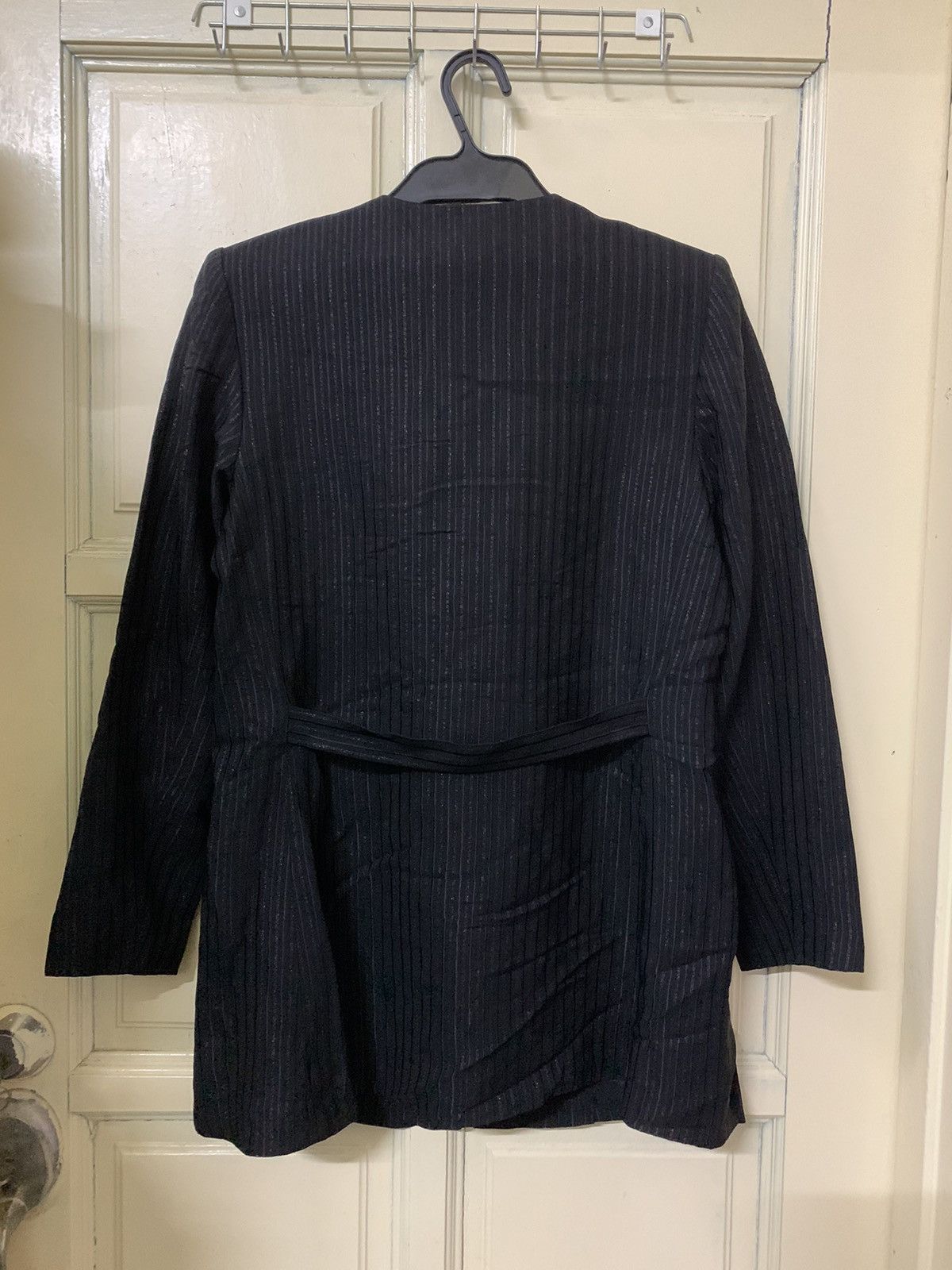 Yves Saint Laurent 🔥Yves Saint Laurent Gold Stripe Button Jacket Size M / US 6-8 / IT 42-44 - 3 Thumbnail