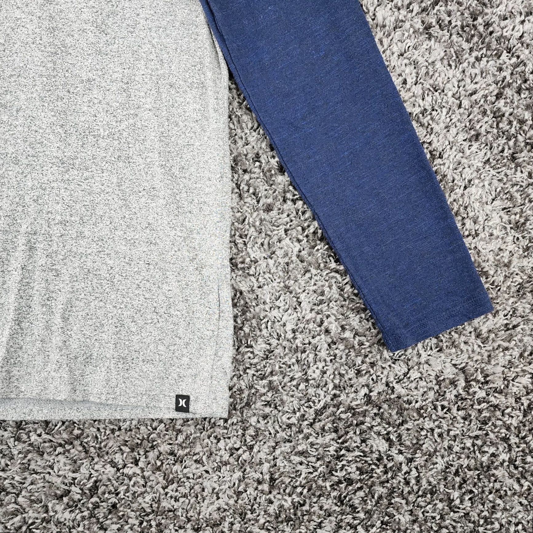 Hurley HURLEY Buckle Long Sleeve T-Shirt Mens Gray Blue Size M Size US M / EU 48-50 / 2 - 2 Thumbnail