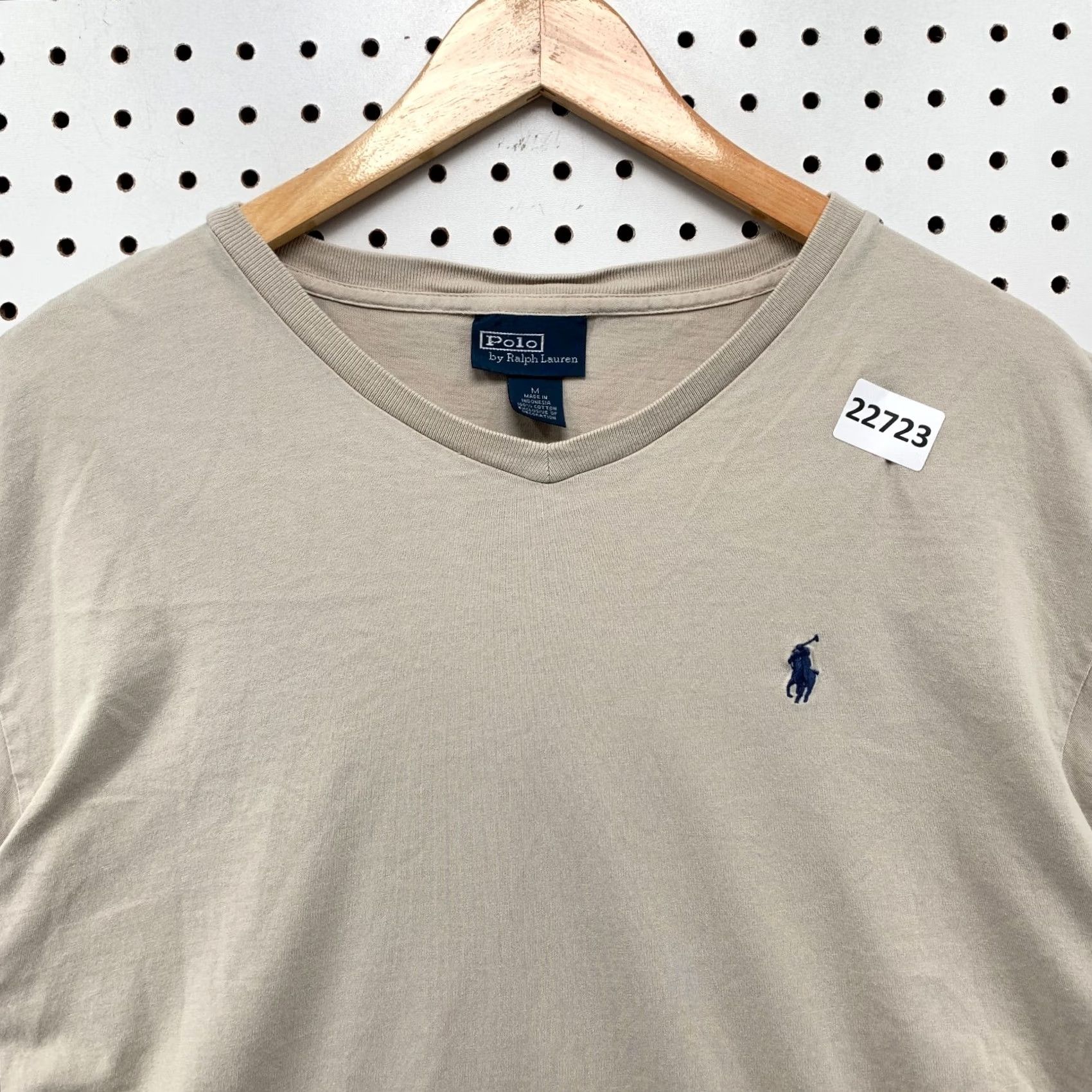 Polo Ralph Lauren VINTAGE Polo Ralph Lauren Shirt Brown Single Stitch Adult Medium 90s Mens Size US M / EU 48-50 / 2 - 2 Thumbnail