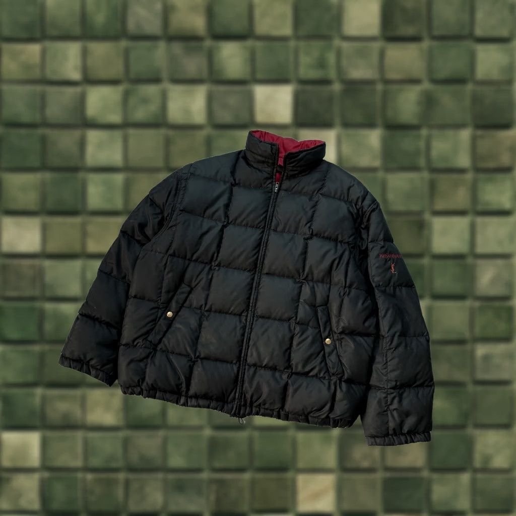 Yves Saint Laurent VINTAGE Yves Saint Laurent Down Jacket Black Men’s L Jacket Size US L / EU 52-54 / 3 - 1 Thumbnail