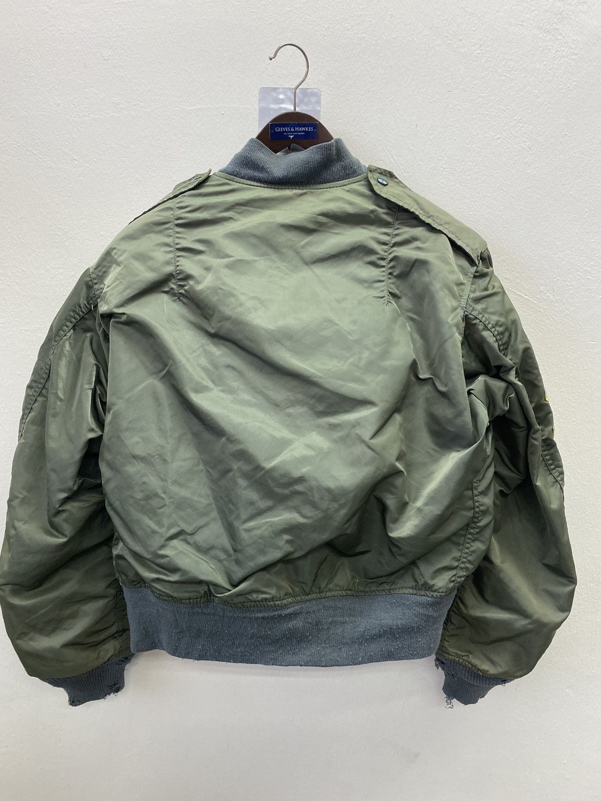 Alpha Industries Vintage Alpha Industries Strike Fighter Tomcat Bomber Jacket Size US L / EU 52-54 / 3 - 5 Thumbnail