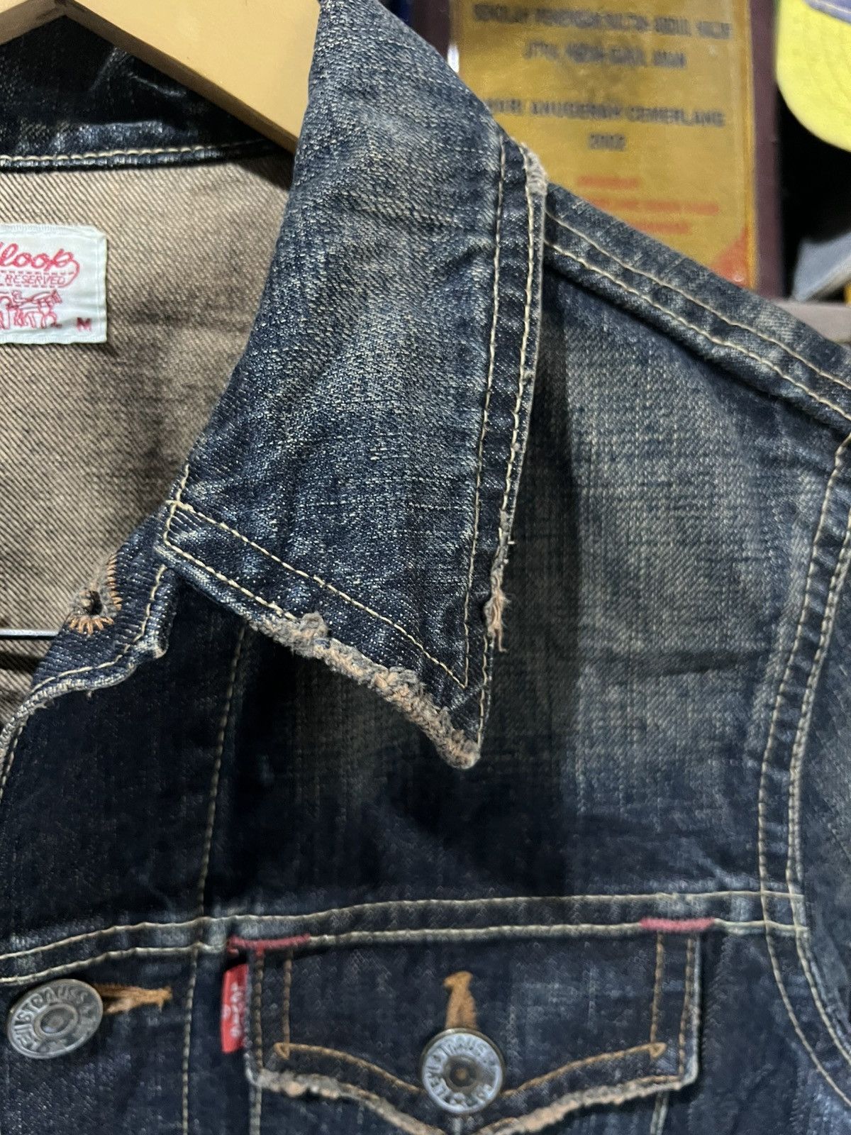 Levi's 🔥Vintage Levis Redloop Denim Jacket Size S / US 4 / IT 40 - 11 Thumbnail