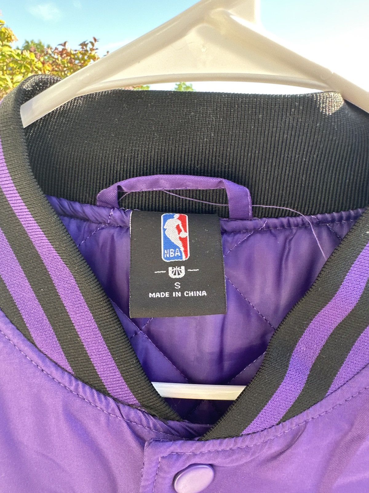 NBA × Vintage Official NBA Lakers Bomber Jacket Size US S / EU 44-46 / 1 - 3 Thumbnail