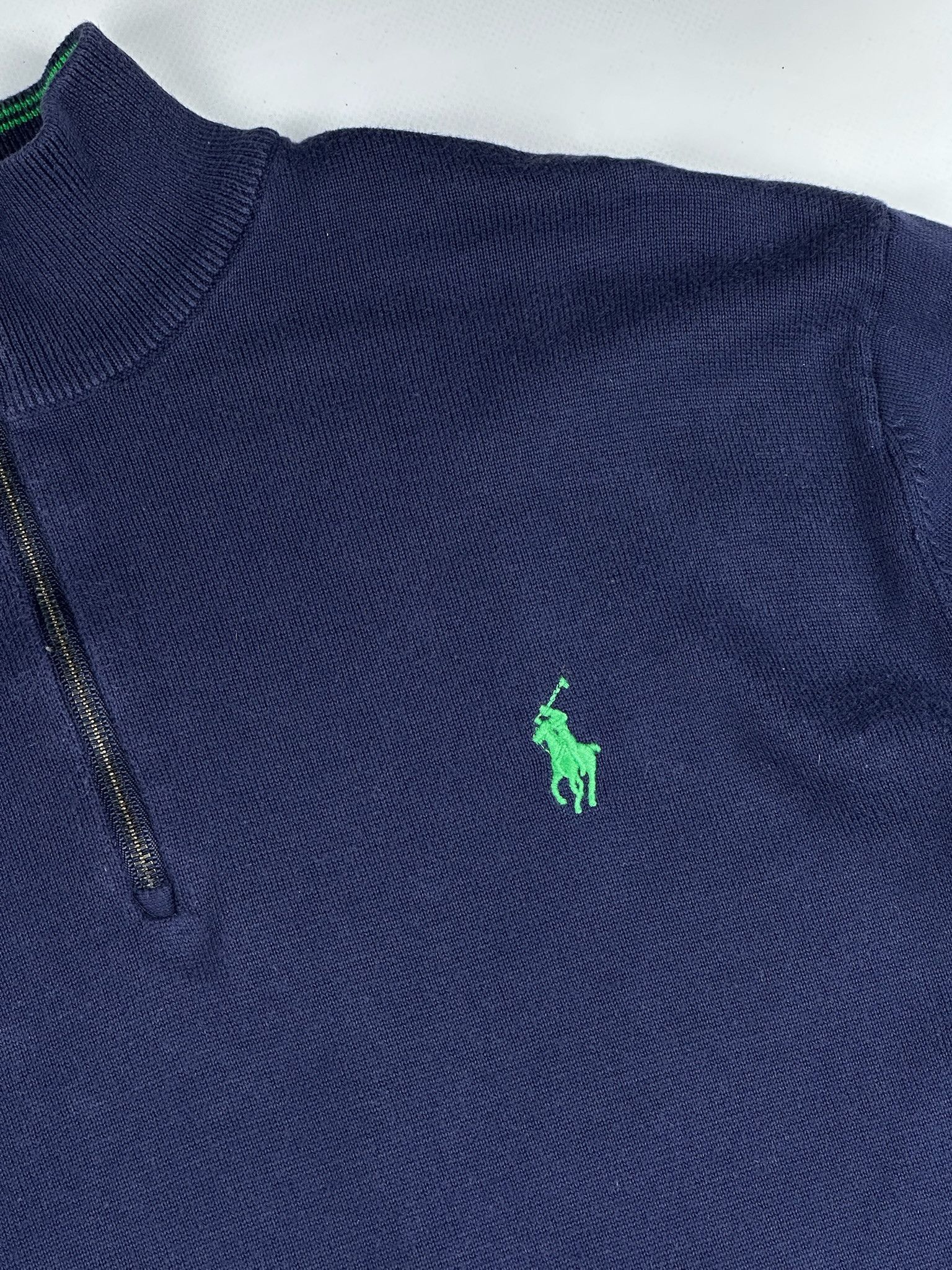 Polo Ralph Lauren Vintage Polo Ralph Lauren Golf Half Zip Sweater 1/4 zip Size US L / EU 52-54 / 3 - 6 Thumbnail