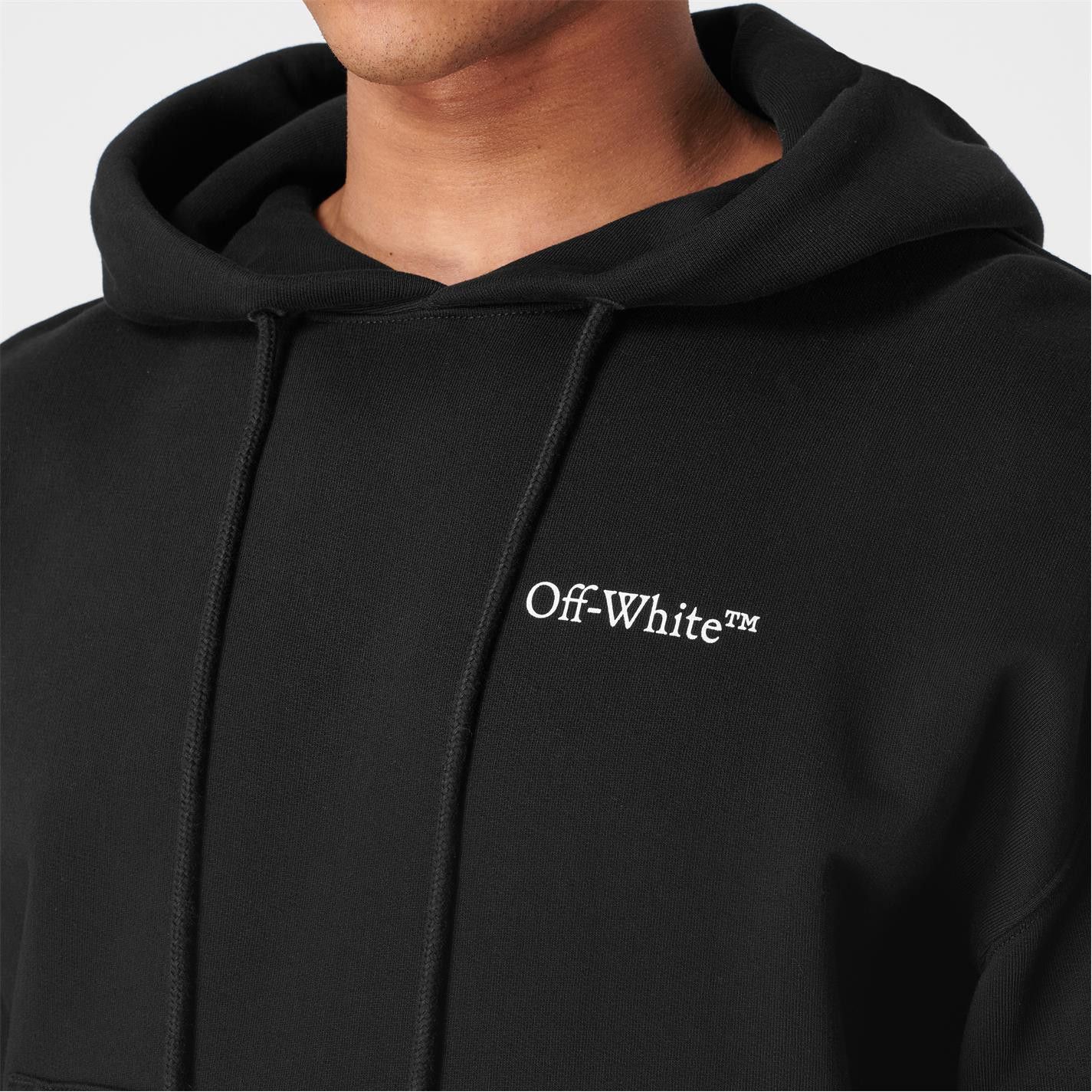 Off-White o1g2r1mq0226 Caravaggio Painting Print Hoodie In Black Size US XXS / EU 40 - 5 Thumbnail