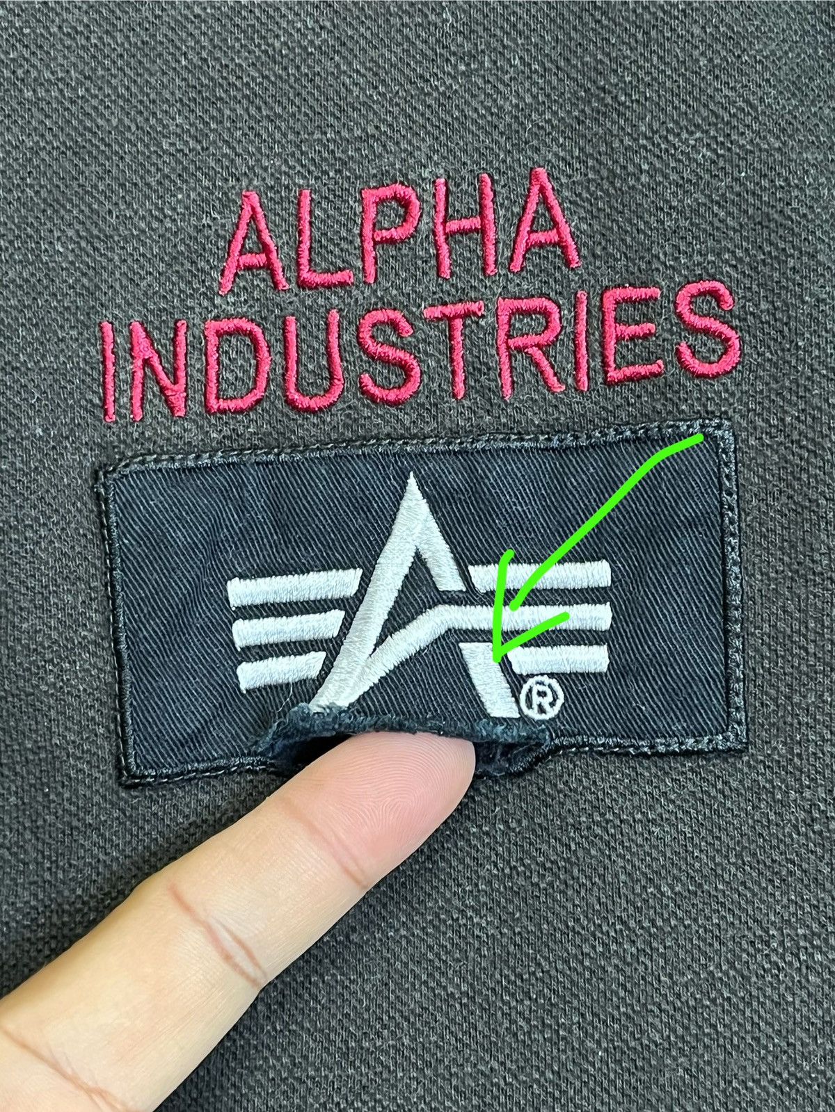 Alpha Industries Army🔥Vintage ALPHA INDUSTRIES u.s air force polo shirts Size US M / EU 48-50 / 2 - 6 Thumbnail