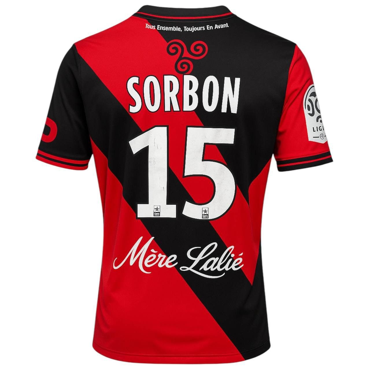 Sports Specialties 2014/15 EA GUINGAMP #15 SORBON MATCH WORN ISSUED JERSEY SZ L Size US L / EU 52-54 / 3 - 1 Thumbnail