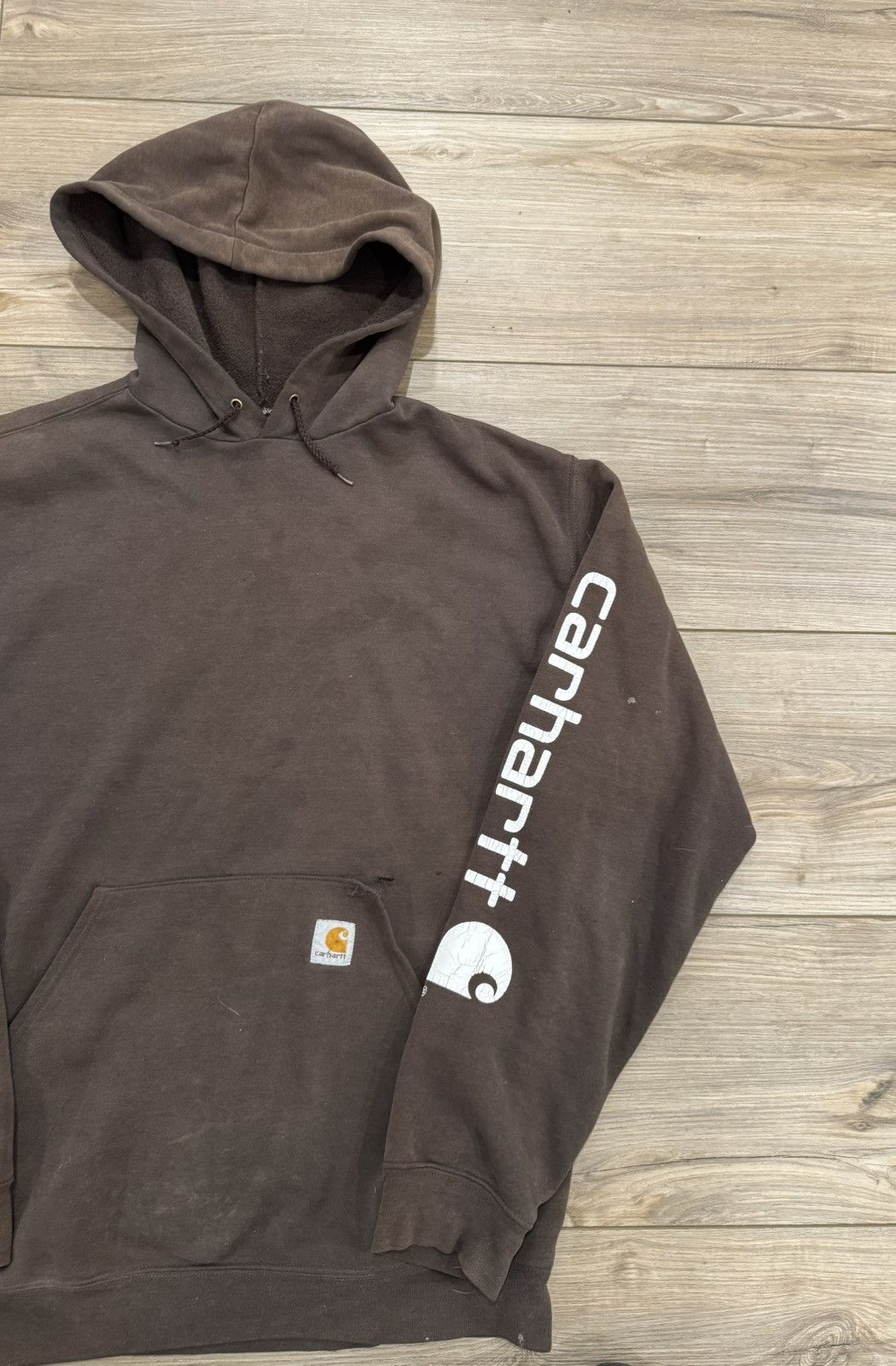 Carhartt × Vintage Vintage Carhartt hoodie Size US L / EU 52-54 / 3 - 2 Thumbnail