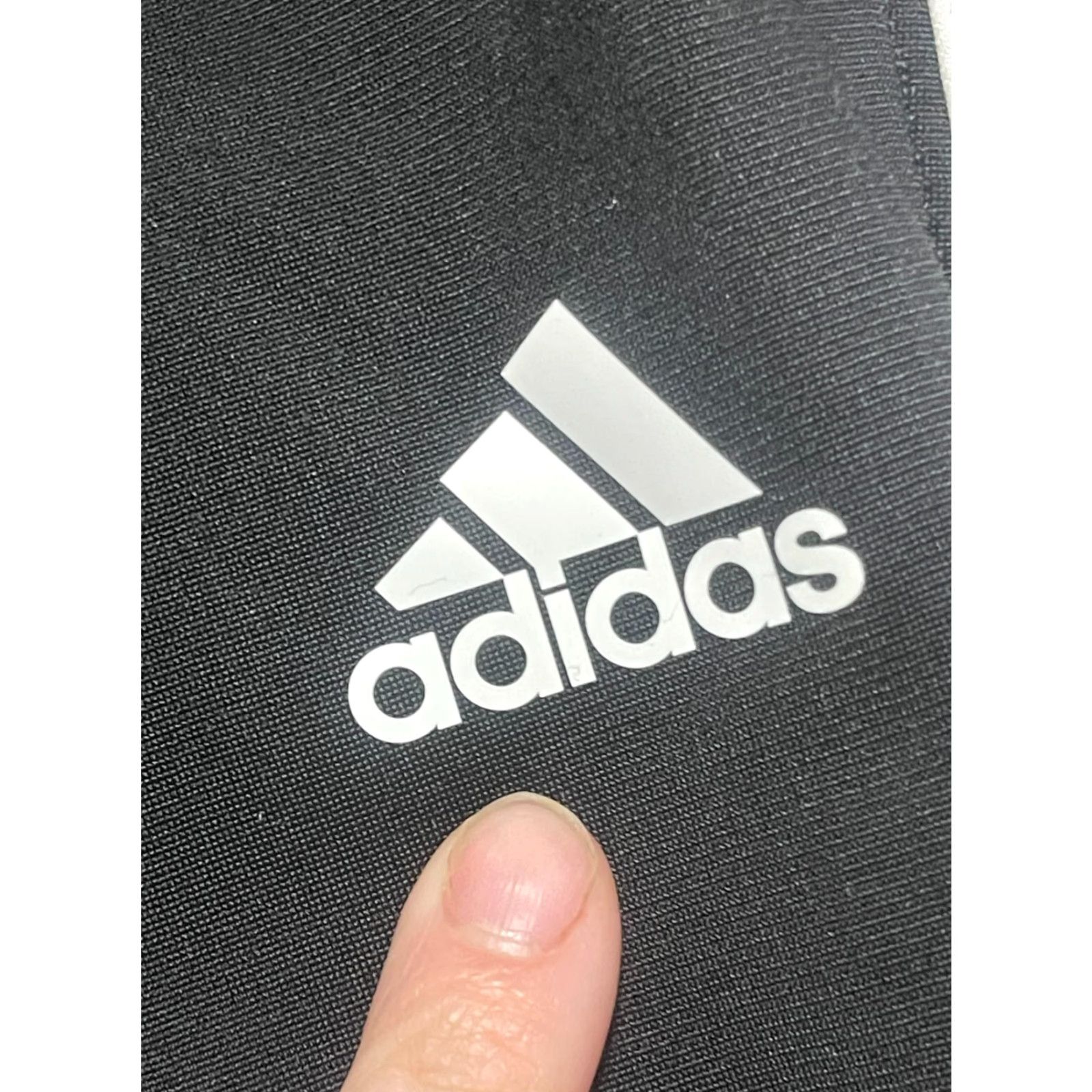 Adidas adidas Sweatpants Pants Women's M Black White Drawstring Logo Casual Size 32" / US 10 / IT 46 - 4 Thumbnail
