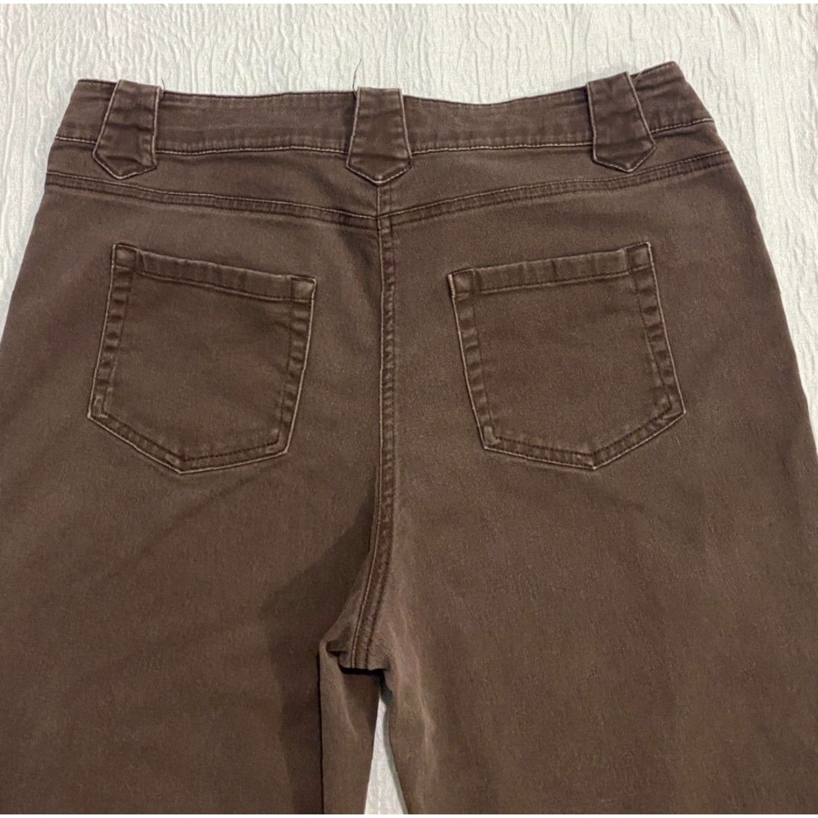 Vintage Dressbarn Pants Womens Size 12 Brown Size 34" / US 12 / IT 48 - 3 Thumbnail