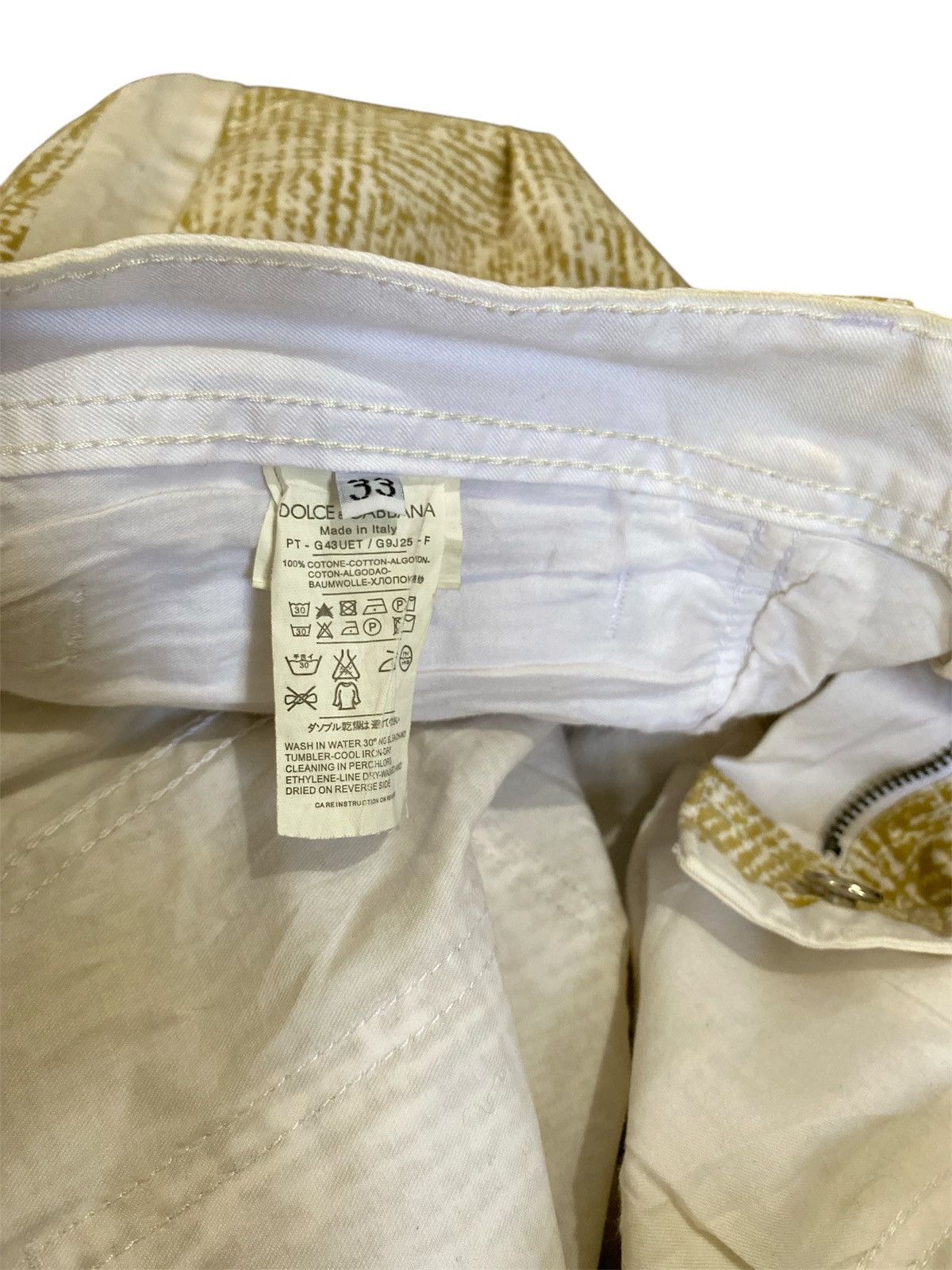 Dolce & Gabbana DOLCE & GABBANA PANTS Size US 34 / EU 50 - 7 Thumbnail