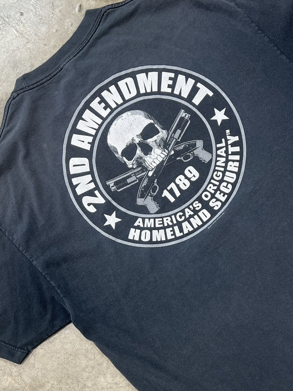 Vintage Vintage 2nd Amendment Homeland Security Tee XL Size US XL / EU 56 / 4 - 4 Thumbnail