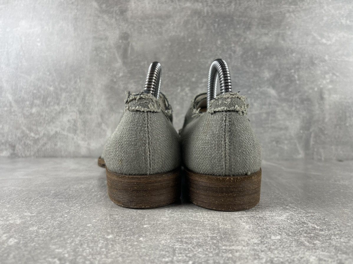 Other Minimalist Avant Garde Gray Marsala Denim Formal Shoes Size US 8 / IT 38 - 6 Thumbnail
