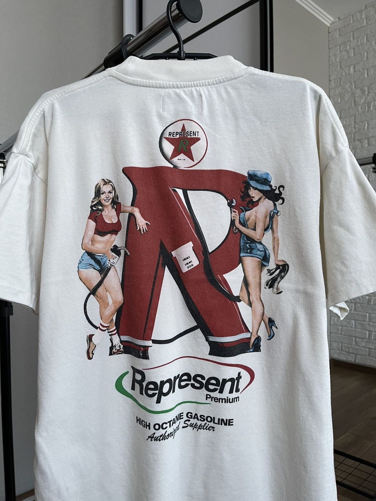 Represent Clo. Represent High Octane Gasoline Girls Logo T-Shirt Tee Size US S / EU 44-46 / 1 - 4 Thumbnail