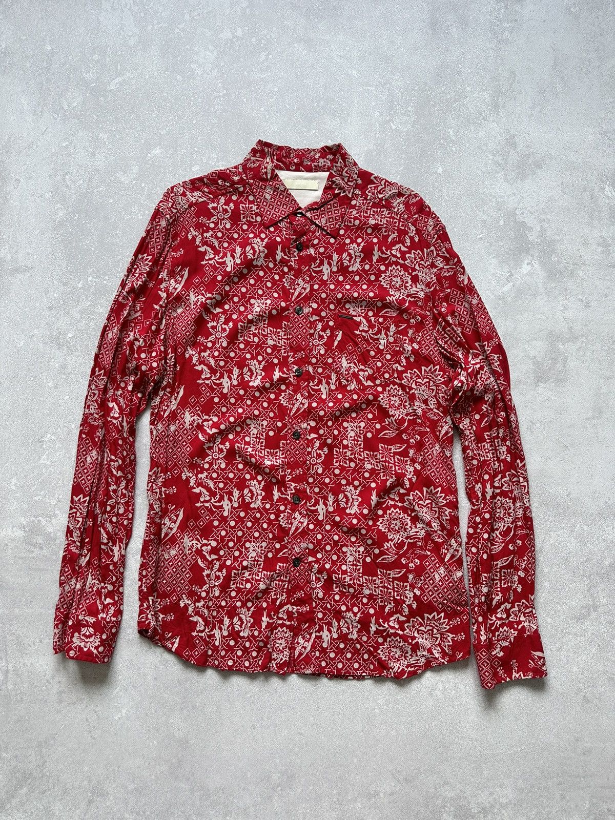 Diesel diesel shirts for men Japan style size XL Red Size US XL / EU 56 / 4 - 1 Thumbnail