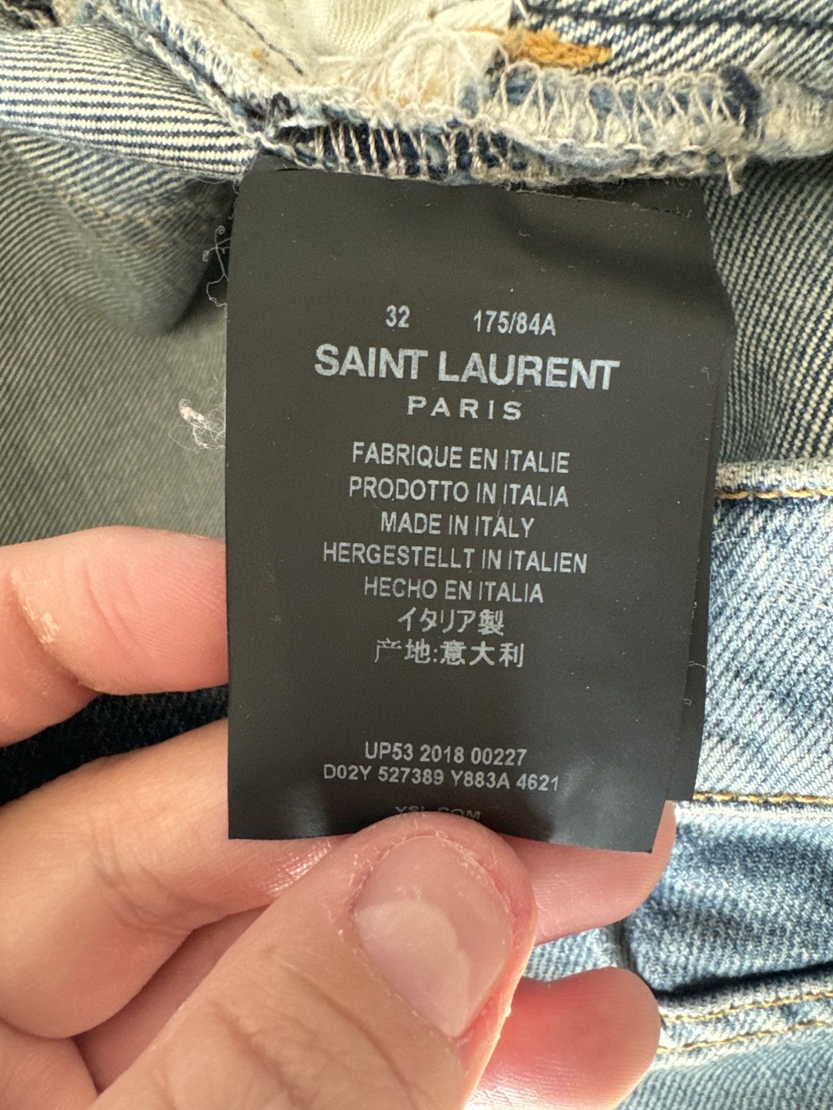 Saint Laurent Paris Saint Laurent Denim Size US 32 / EU 48 - 7 Thumbnail
