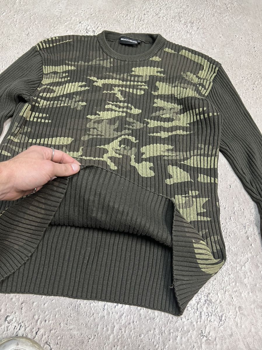 Hysteric Glamour × Japanese Brand VINTAGE Y2K Seditionaries Knitted Print 777 Stylish Sweater Size US M / EU 48-50 / 2 - 9 Thumbnail