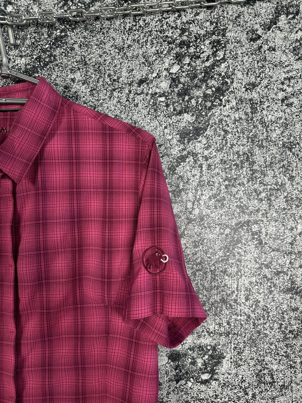 Mammut Mammut Short Sleeve Shirt Button Up Outdoor Hiking Size M-L Size M / US 6-8 / IT 42-44 - 4 Thumbnail