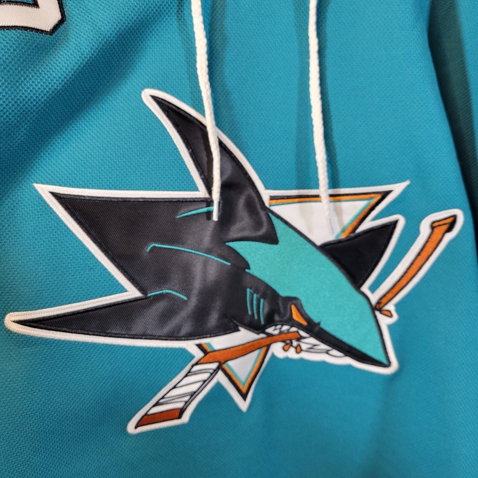 Reebok REEBOK JERSEY CCM SAN JOSE SHARKS NHL BURNS 88 CENTER ICE 50 Size US XXL / EU 58 / 5 - 2 Thumbnail