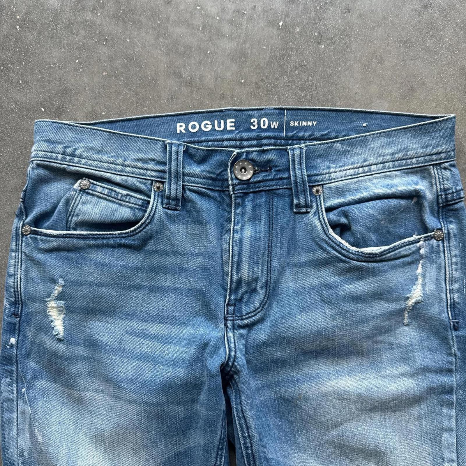 Other Jean Denim Distressed Blue Pants Size 30" / US 8 / IT 44 - 3 Thumbnail