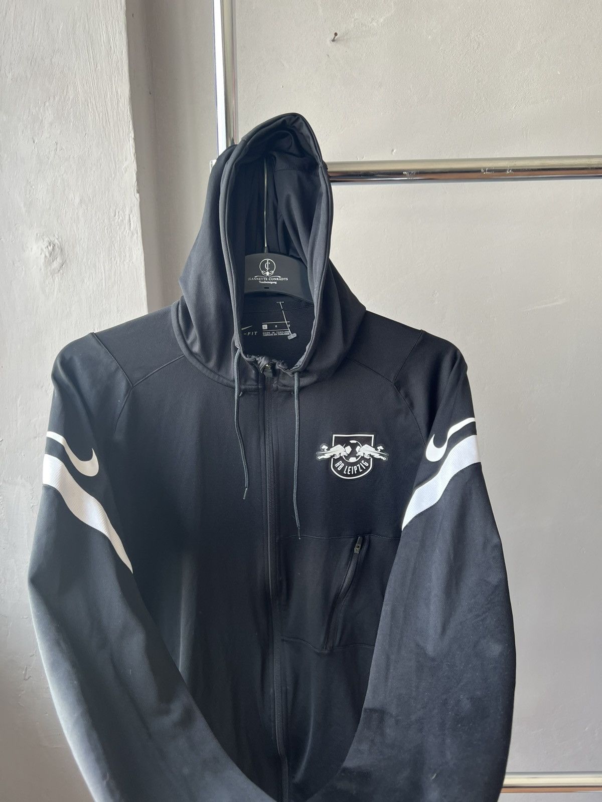 Nike 2021 RB Leipzig Training Prematch zip soccer football jacket Size US L / EU 52-54 / 3 - 6 Thumbnail