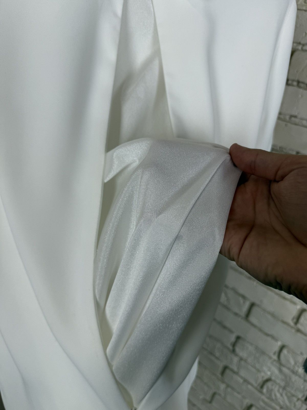 Miu Miu Miu Miu White Mini Dress Crystal Embellished Collar Cuffs Size M / US 6-8 / IT 42-44 - 18 Thumbnail