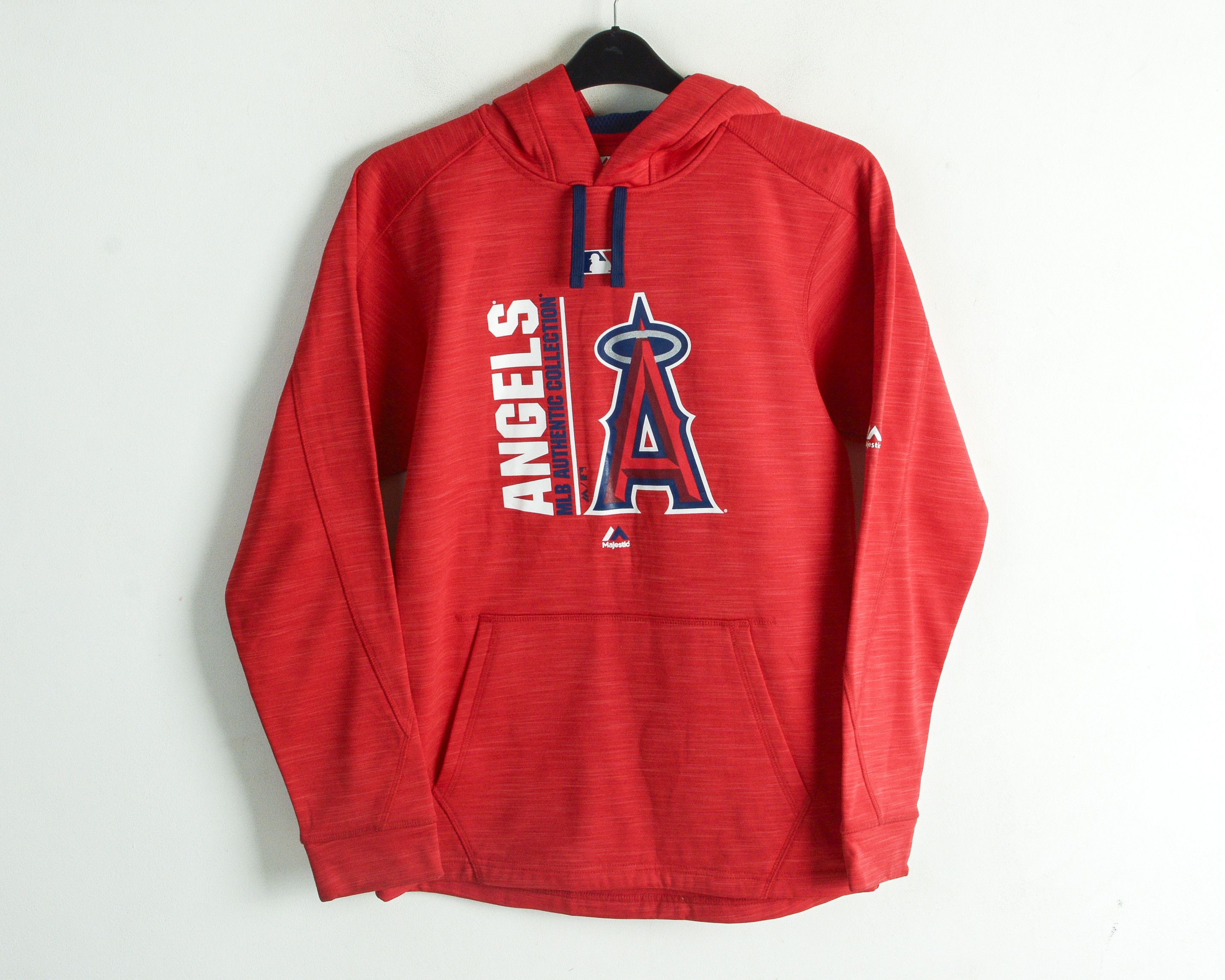 Majestic LA ANGELS MLB Hoodie Sweatshirt Jumper Sweater Pullover Red Size US S / EU 44-46 / 1 - 1 Thumbnail