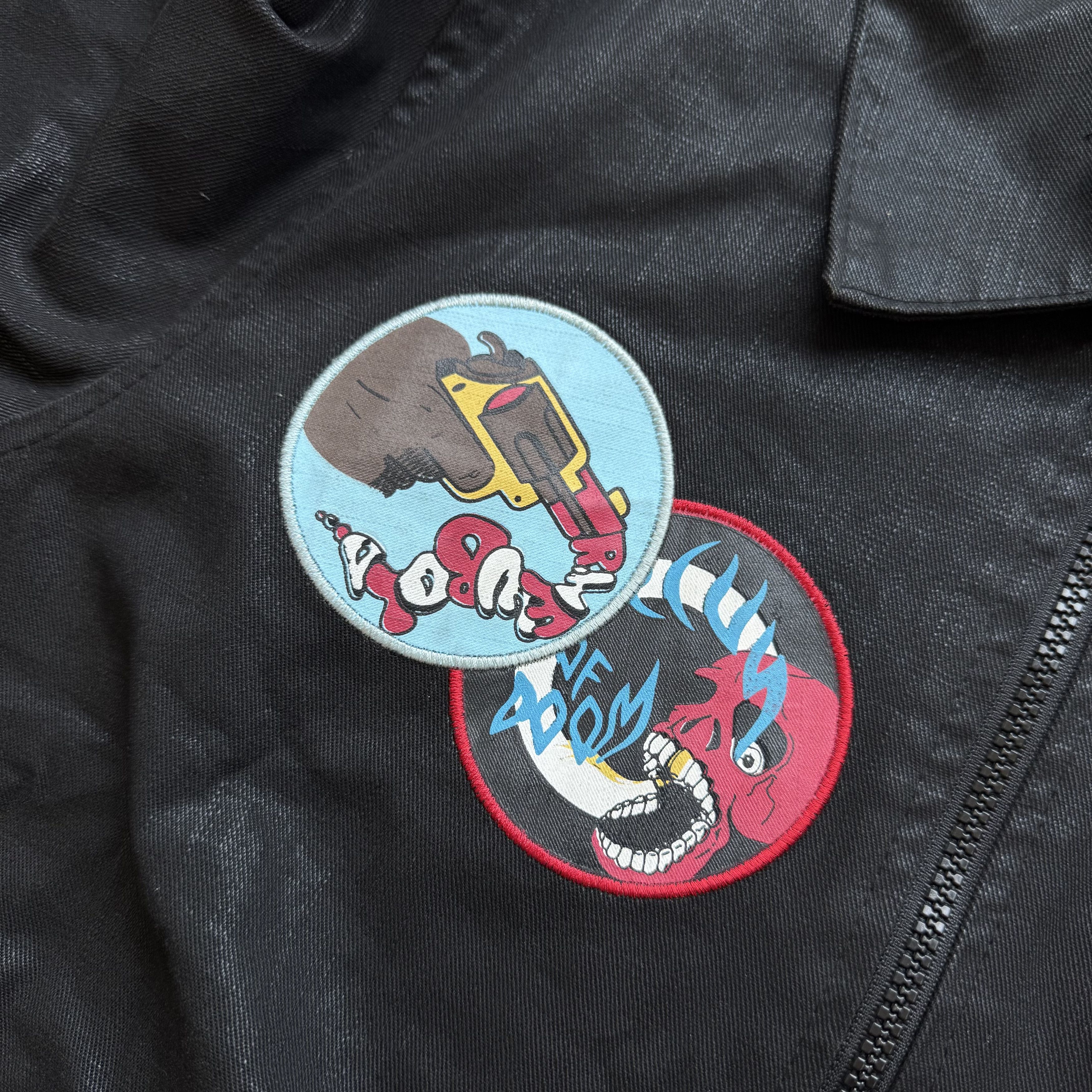 Japanese Brand Vintage Patchwork Graphic Jacket Size US M / EU 48-50 / 2 - 7 Thumbnail