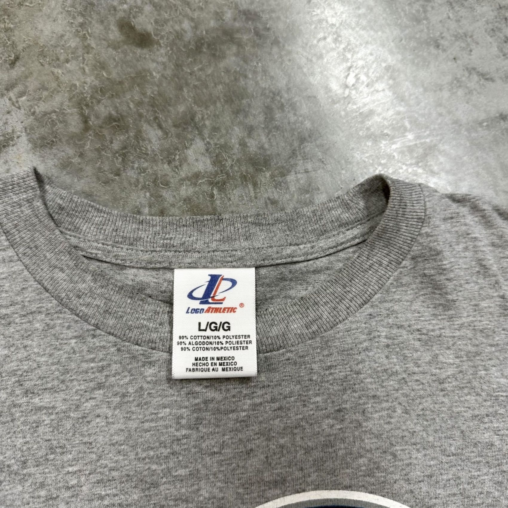 Logo Athletic VINTAGE New York Yankees Shirt Mens Large Gray Logo Athletic MLB 90s T-Shirt Size US L / EU 52-54 / 3 - 4 Thumbnail