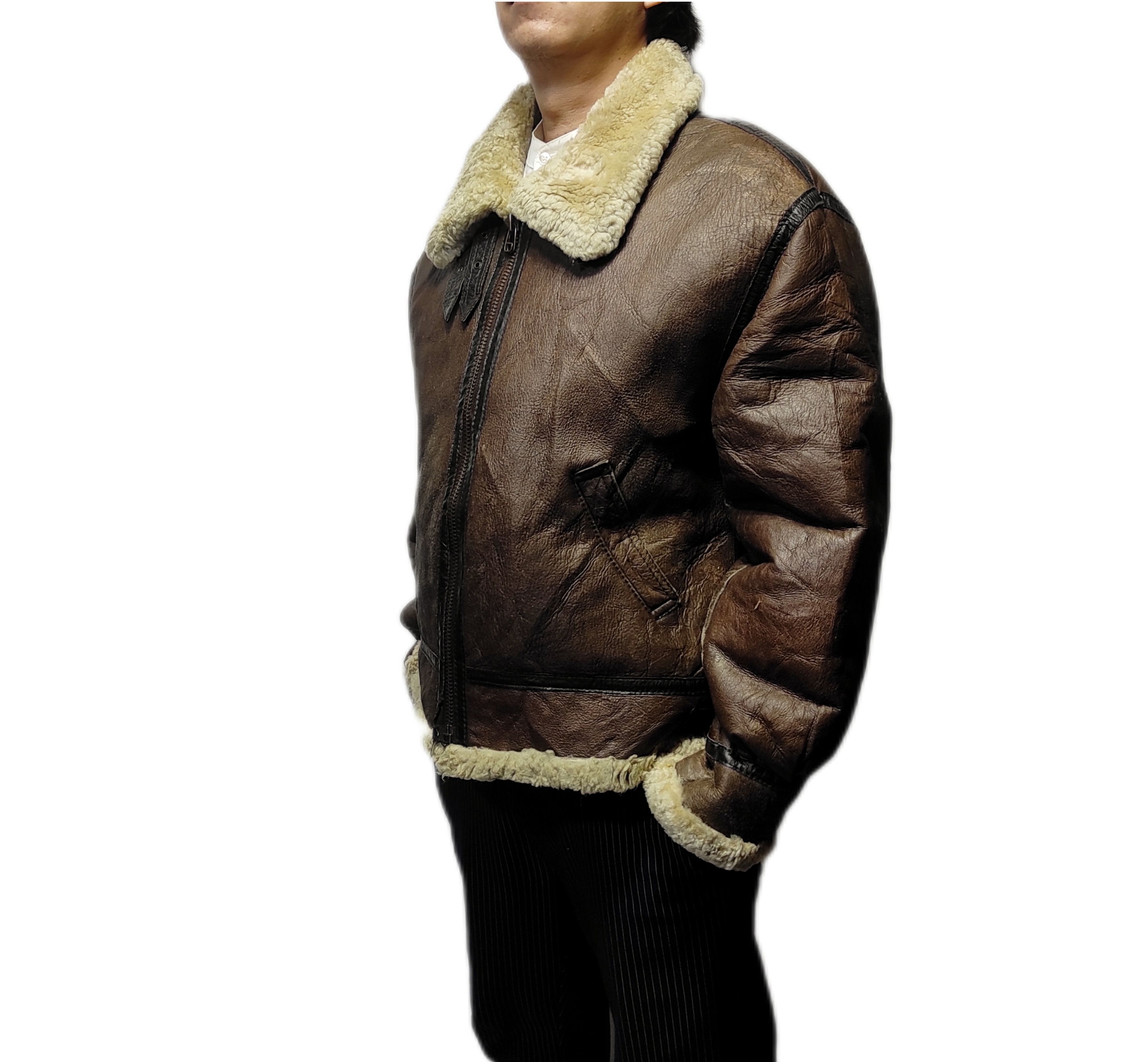 Other Beautiful Bomber Jacket Genuine Sheepskin Type B3 Size US L / EU 52-54 / 3 - 3 Thumbnail