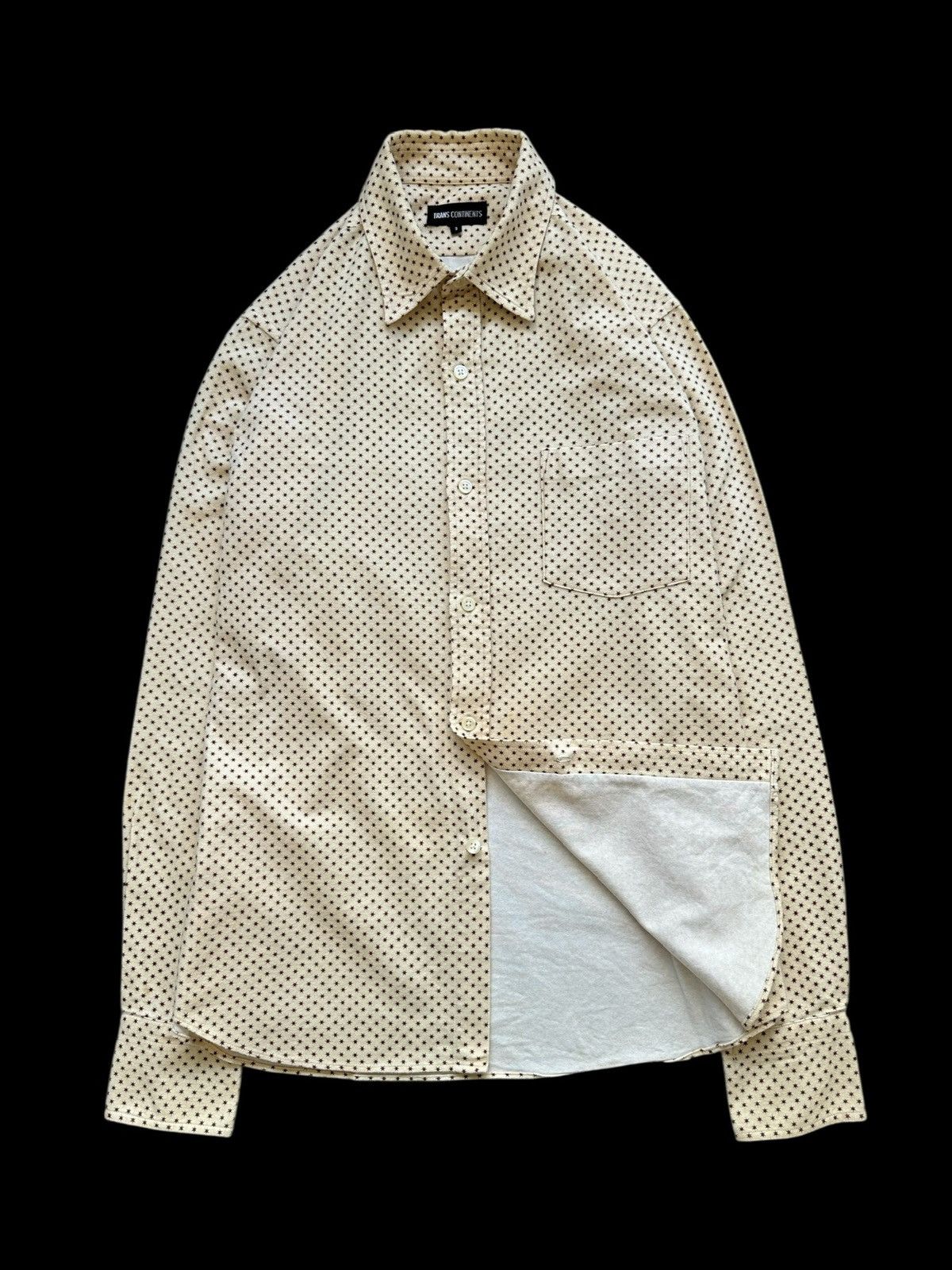 Share Spirit Homme 00's Transcontinents Japan Star printed button up shirt Size US M / EU 48-50 / 2 - 4 Thumbnail