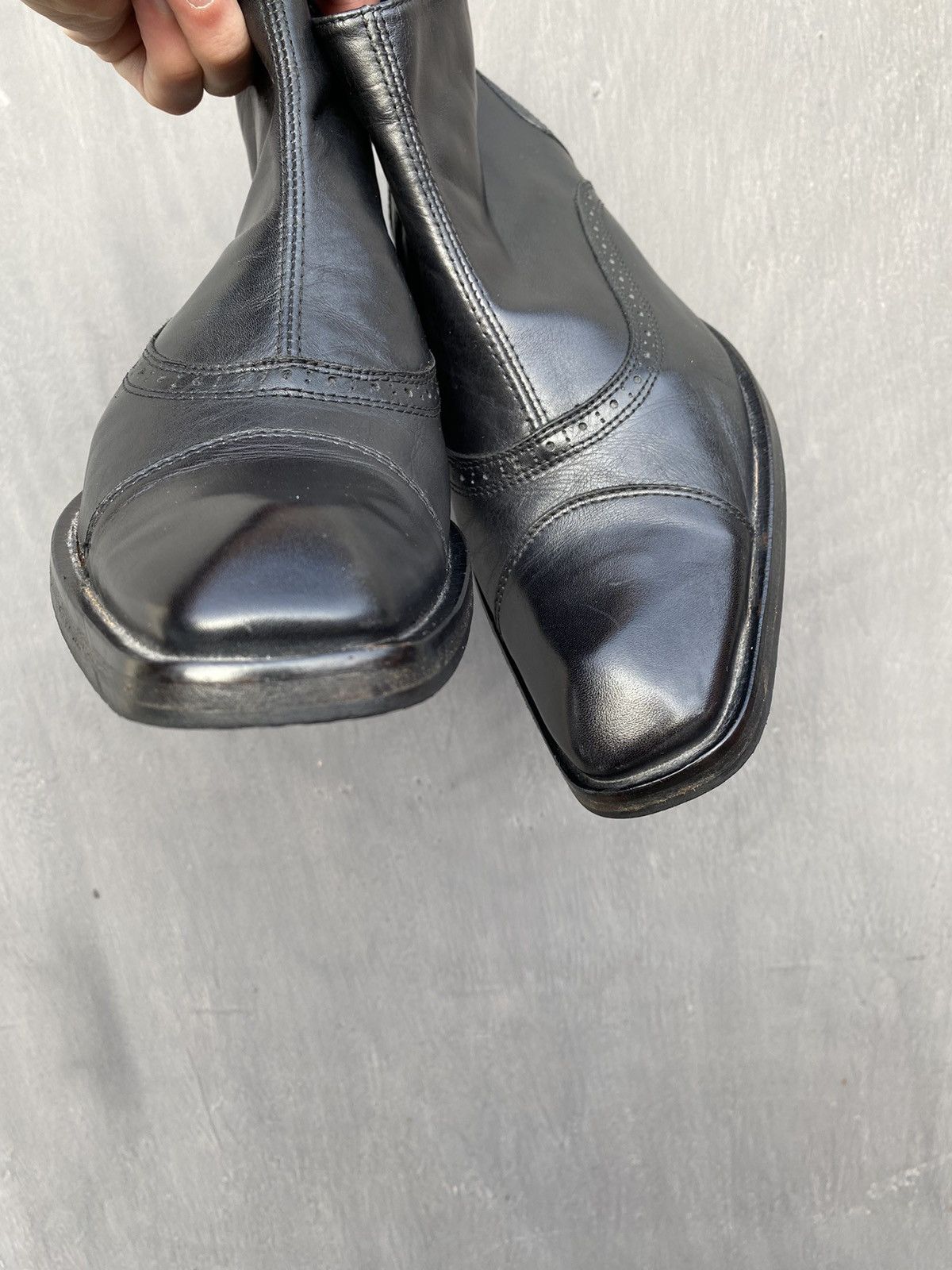 Kenzo Kenzo Vintage high zip leather shoes size UK7 Size US 9 / EU 42 - 5 Thumbnail